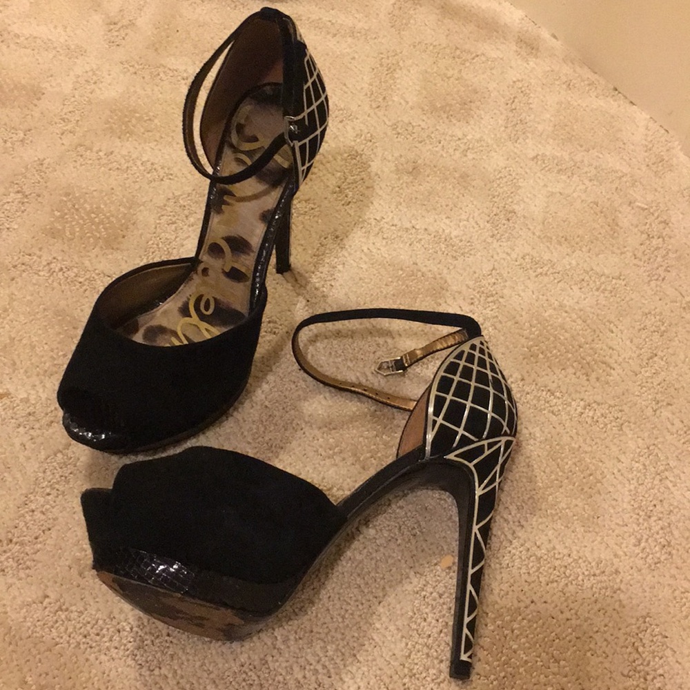 ✨Sam Edelman Platform Peep-toe Heels✨